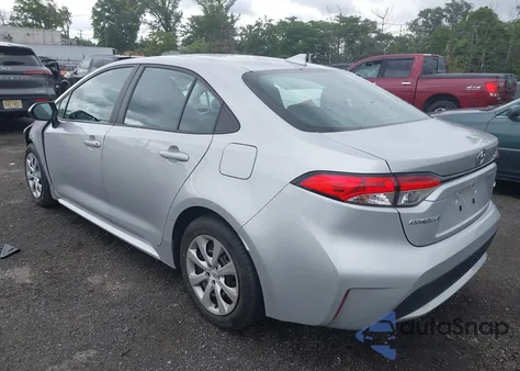 2022 Toyota Corolla Le из США, поврежденный, VIN 5YFEPMAEXNP356889